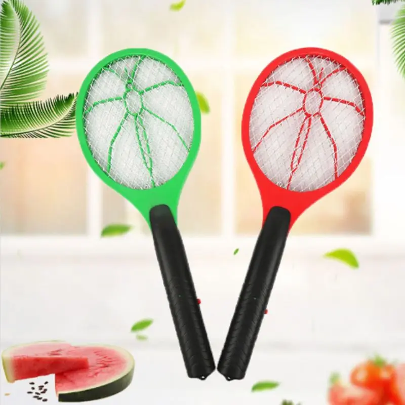 

Electric Anti Mosquito Swatter Cordless Battery Power Insects Fly Killer Bug Zapper Racket Home