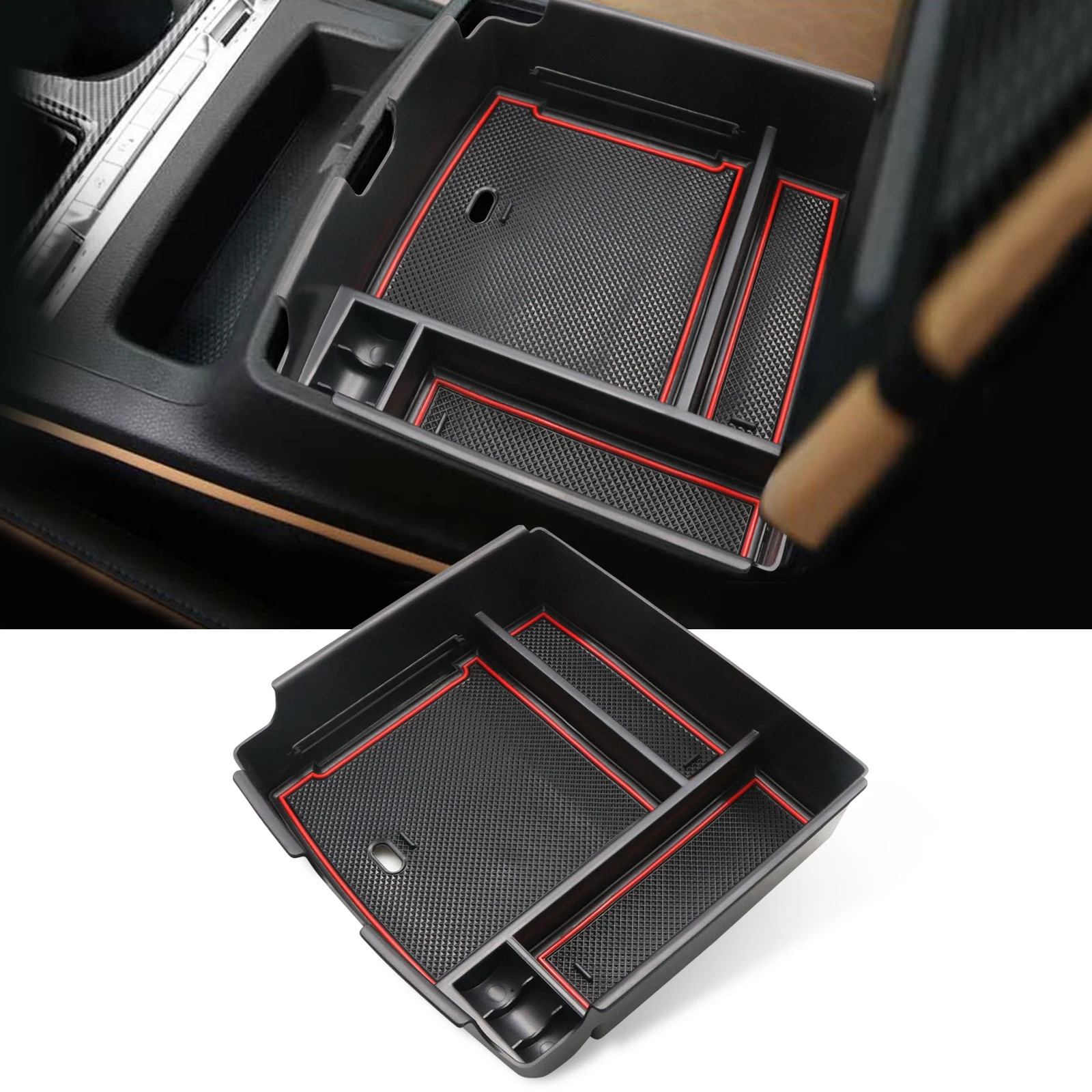 RUIYA ящик для хранения в подлокотнике автомобиля карнавала KA4 2021 Авто центральная