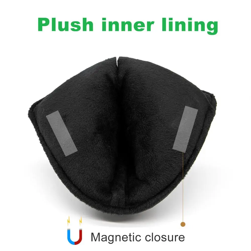 Чехол для клюшек гольфа чехлы (квадратный) из искусственной кожи с магнитным