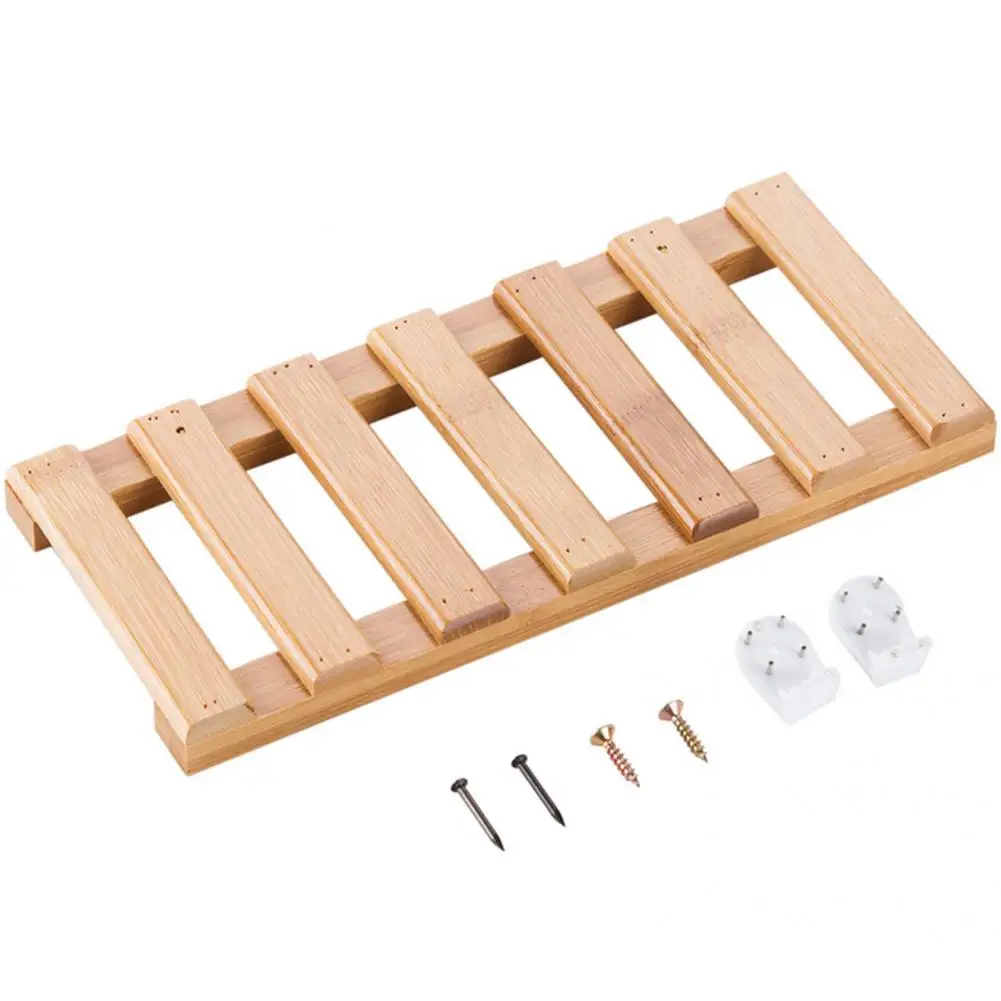 

1 Set Decorative Living Room Decoration Hanger Rack Space Saving Hanging Flower Shelf Hollow-out for Yard