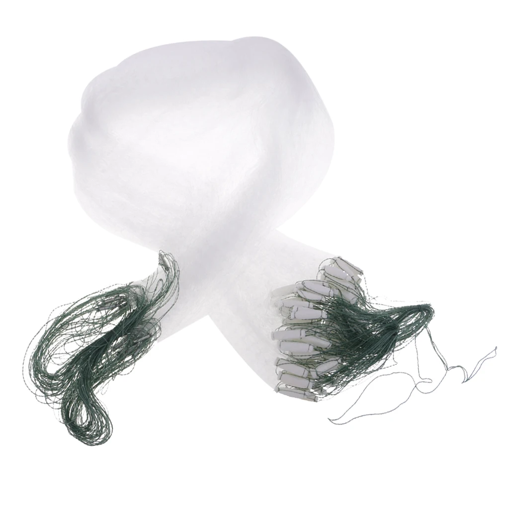 Рыболовная сеть с поплавком 20 м x 1 2 рыболовная Ловушка монофиламентная мелкая