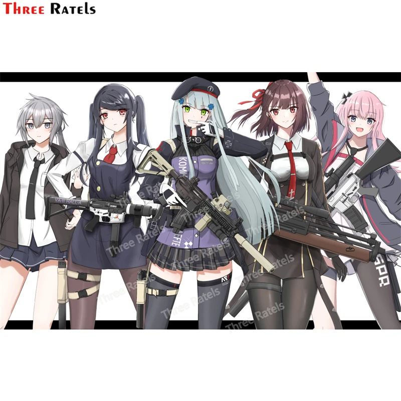Автомобильная наклейка на бампер Three Ratels E960 Jill Stingray Girls Frontline автомобильные