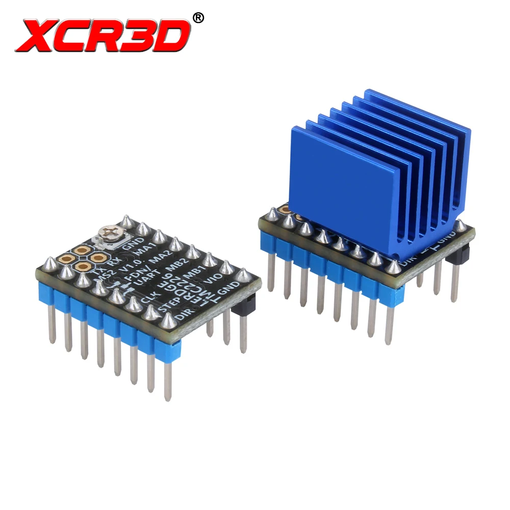 

XCR3D TMC2226 V1.0 Stepper Motor Silent Driver UART 3D Printer Parts Replace TMC2208 TMC2209 TMC2225 A4988 StepStick for Ender 3
