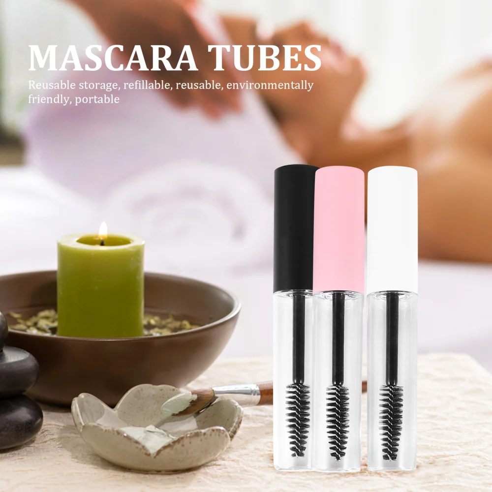 

32pcs DIY Mascara Tube Refillable Mascara Bottle with Transfer Pipettes Funnels
