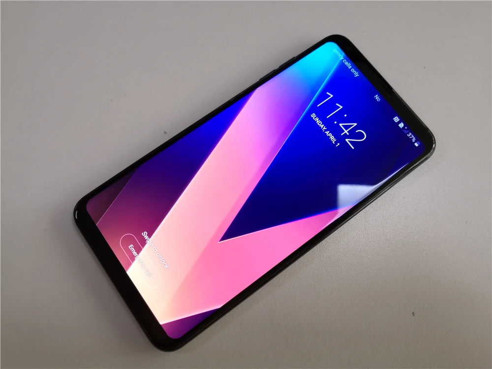 LG V30 US998, четыре ядра, 6,0 дюймов, 4 Гб ОЗУ, 64 Гб ПЗУ, задняя камера, 16,0 Мп, 3 камеры LTE, отпечаток пальца, разблокированный мобильный телефон