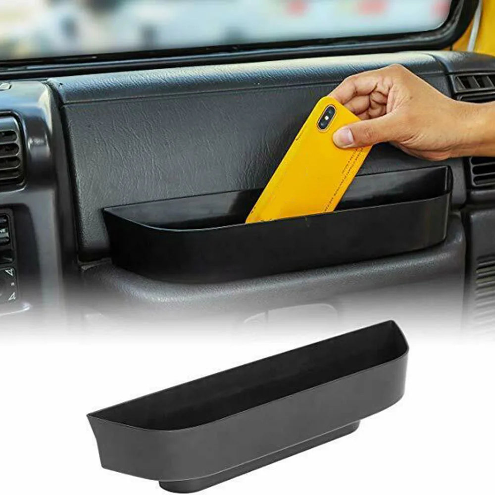 Автомобильный контейнер для хранения Co pilot поддон органайзер Jeep Wrangler TJ 1997 +