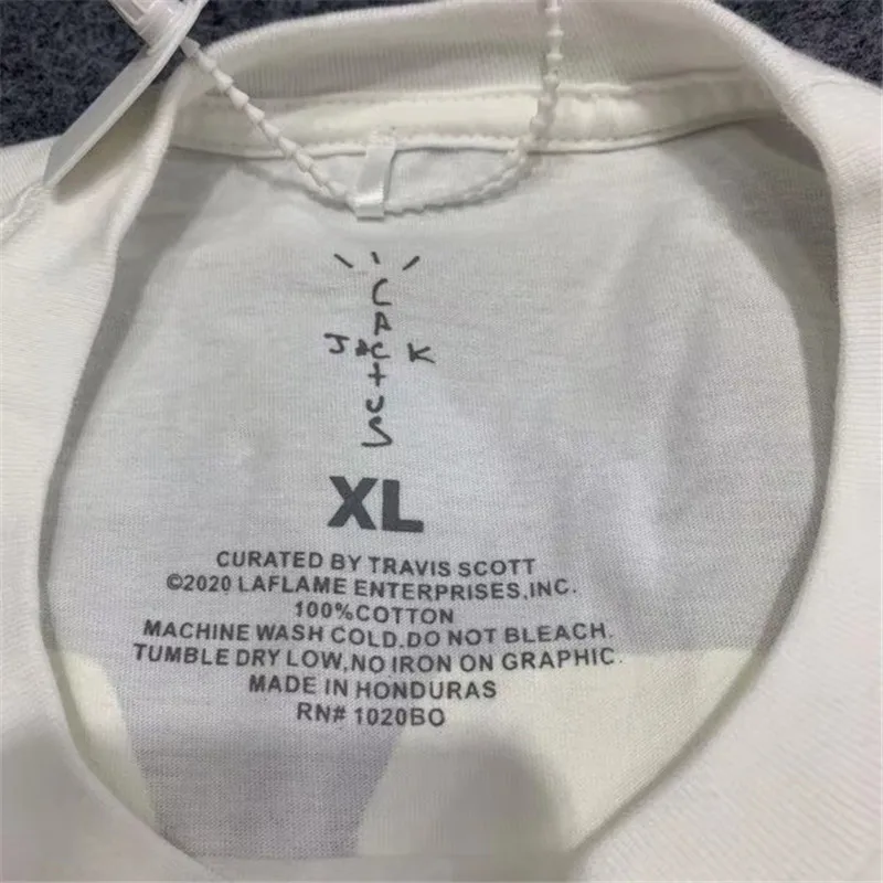

New Travis Scott Cactus Jack Jackboys Reality T-Shirt Men Women Astroworld T Shirt Men Top Tees