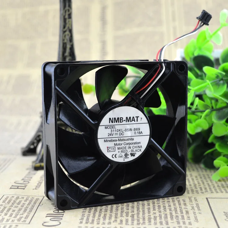 

Новый оригинальный осевой вентилятор охлаждения 3110KL-05W-B69 8025 DC24V