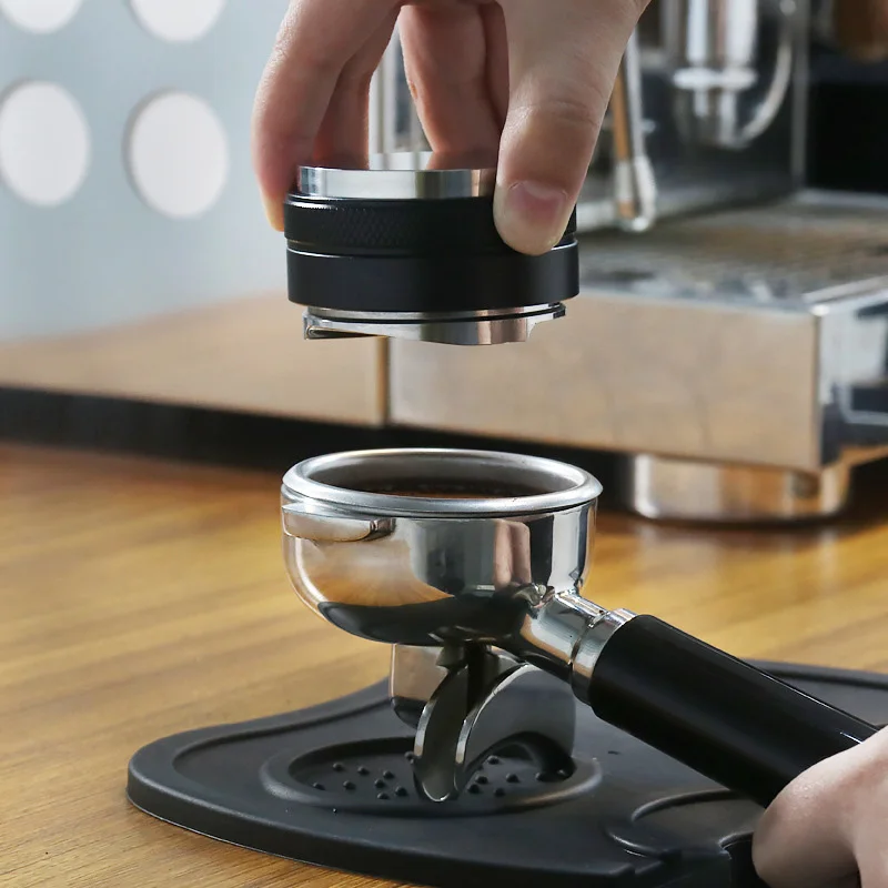 

2 In 1 Espresso Tampers 51/53/58mm Manual Adjustable Depth Dual Head Stainless Steel Coffee Leveler Powder Hammer For Filter