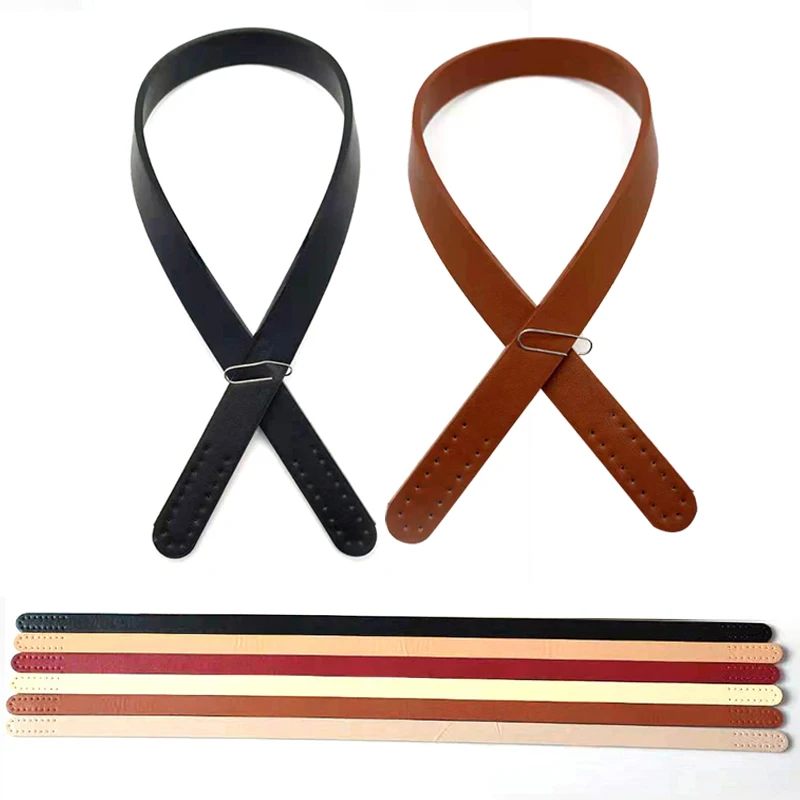2 Pcs PU Leather Detachable Handle Bag Belt Lady Shoulder DIY Replacement Accessories Handbag Band Strap | Дом и сад