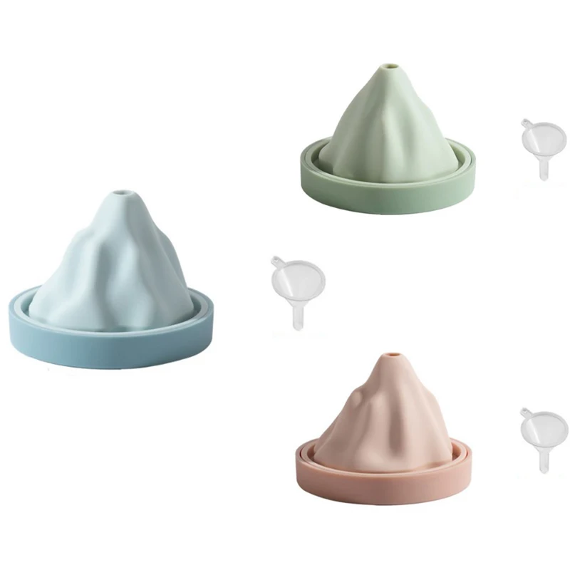 6 см высокая Снежная горная ледяная квадратная форма пищевая ранг отправка