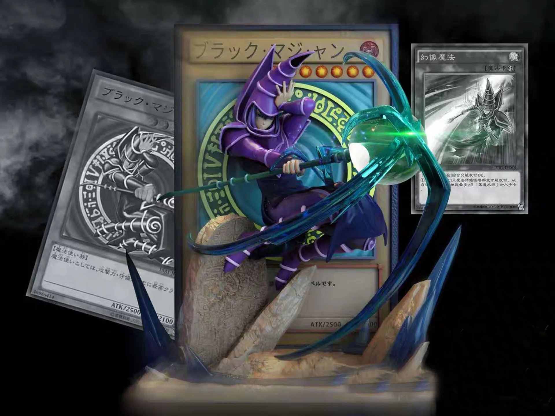 Yu-gi-ой в стиле темного мага Цифры Модель статуя наличии Новинка | Игрушки и хобби