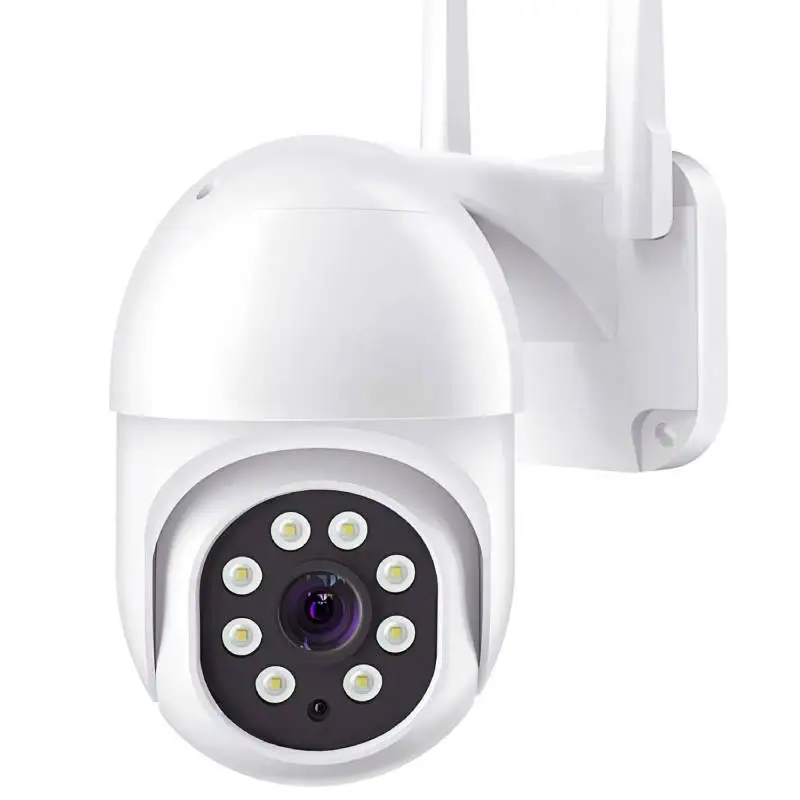 

Security Camera Outdoor, 1080P HD Pan/Tilt 2.4G WiFi Home Surveillance Camera Plug-in with Waterproof Night Vision 2-Way Audio