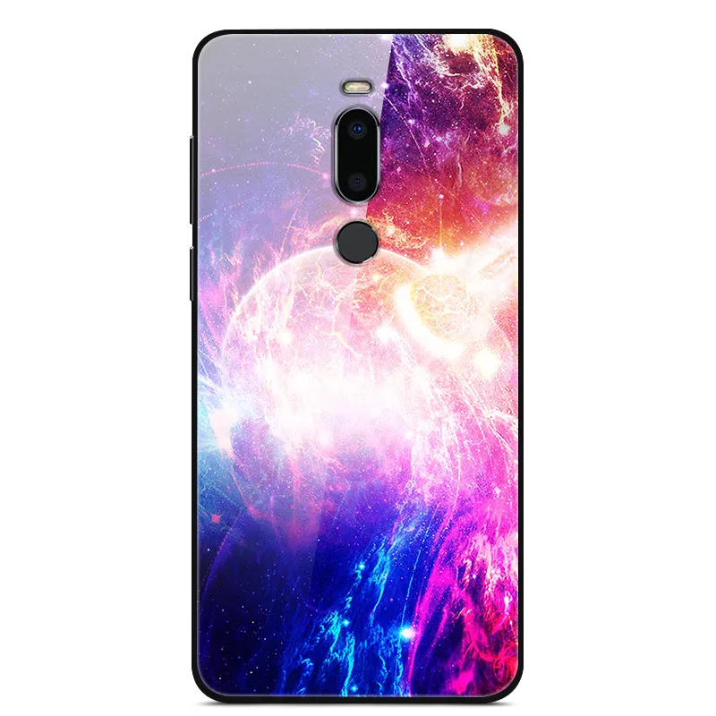15 Чехол для Meizu M8, чехол из закаленного стекла «Планета космос», чехол из стекла для Meizu M8 M813H, чехол-бампер из ТПУ для Meizu M 8 M8 Shell - Цвет: 15