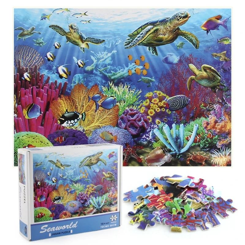 

1000 Pieces Of Adult Puzzle Paper Puzzle, Adult Intellectual Decompression Fun Family, Suitable For Children And Adults