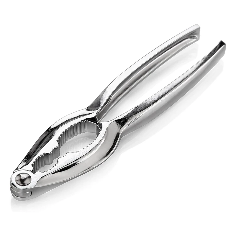 

8 Piece Seafood Tool Kit, Stainless Steel Crab Leg Cracker and Forks Nut Cracker Set Shellfish Sheller