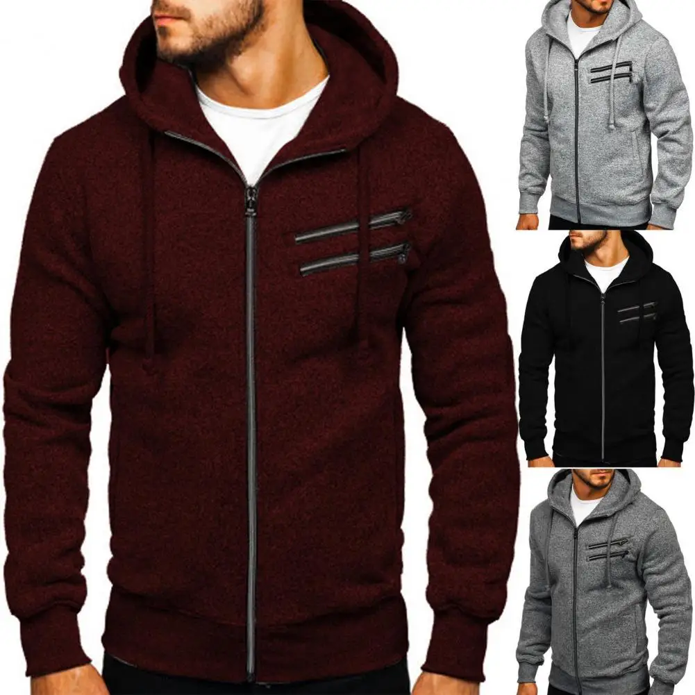 

Sporty Casual Slim Ribbed Cuff Sweatshirt Autumn Winter Sweatshirt Solid Color for Party