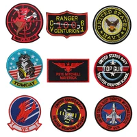 1pc 3d embroidery vf 1top gun aviation pilot eagle patch army armor morale chapter patch badge clothes jacket icon