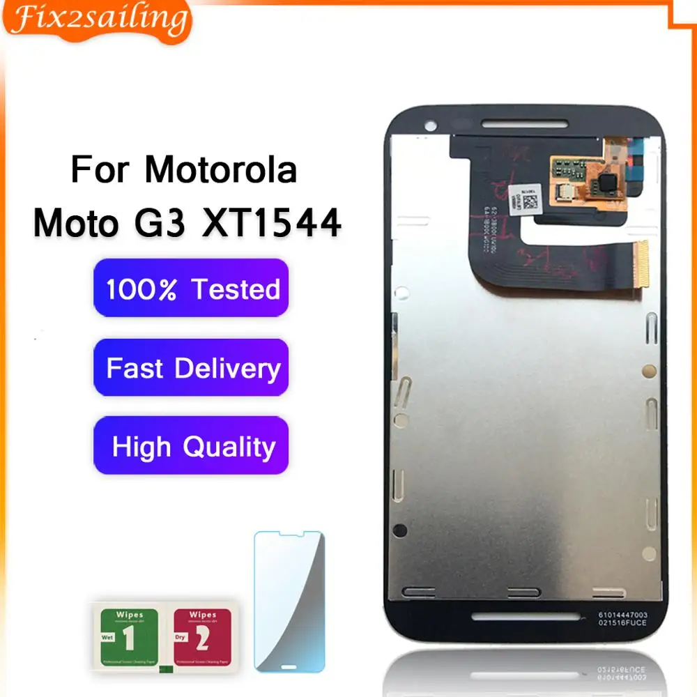 ЖК дисплей для Motorola MOTO G3 G 3 го поколения XT1544 XT1550 XT1540 XT1541 сменный сенсорный экран с