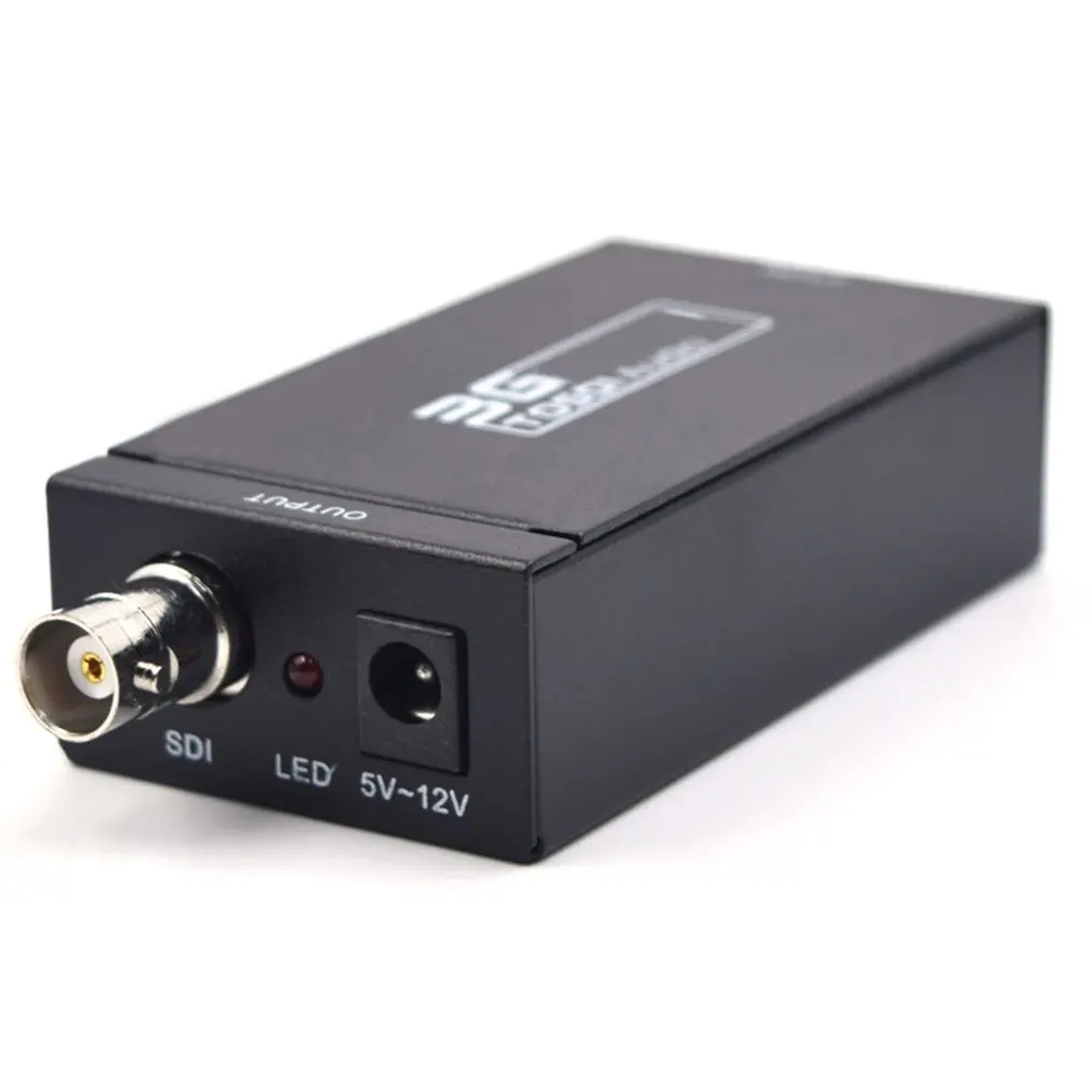 

SDI Converter Mini 3G SDI HDMI-compatible Adapter - Full HD 1080P SDI to HDTV Audio Converter - Supports HD-SDI and 3G-SDI