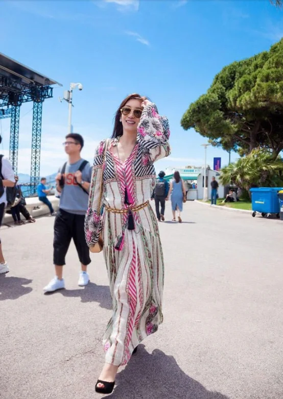 

Bohemian dress women 2020 Chiffon style beach skirt floral dress ankle