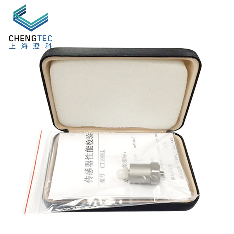 

CT1000L 1000g ICP Universal Accelerometer Vibration Simulation IEPE Piezoelectric Sensor 10-32UNF M5 Connector