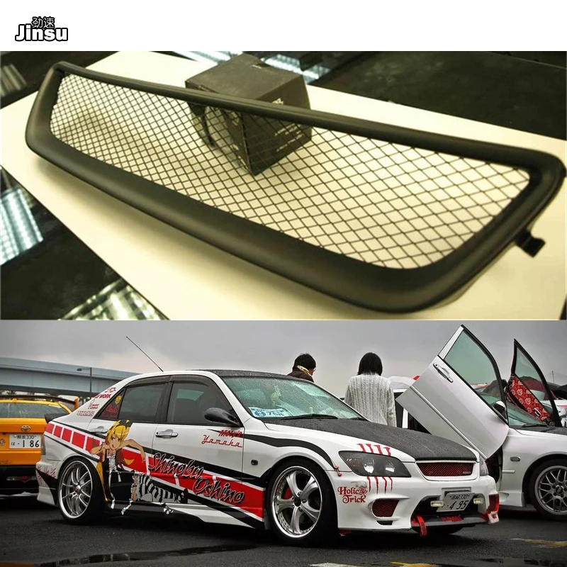 Нет логотипа стекловолокна передний бампер решетка для Lexus IS200 IS300 Toyota Altezza AS200 AS300