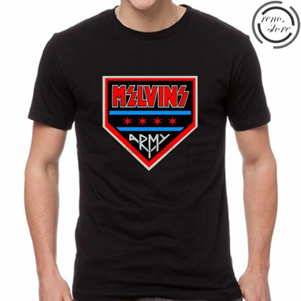 

The Melvins Army Logo Rock Band Mens T-Shirt Size S M L XL 2XL 3XL