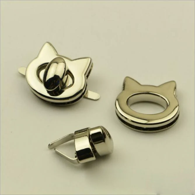 (10 шт./лот) металлическая фурнитура для ручных сумок и кошельков застежка в форме