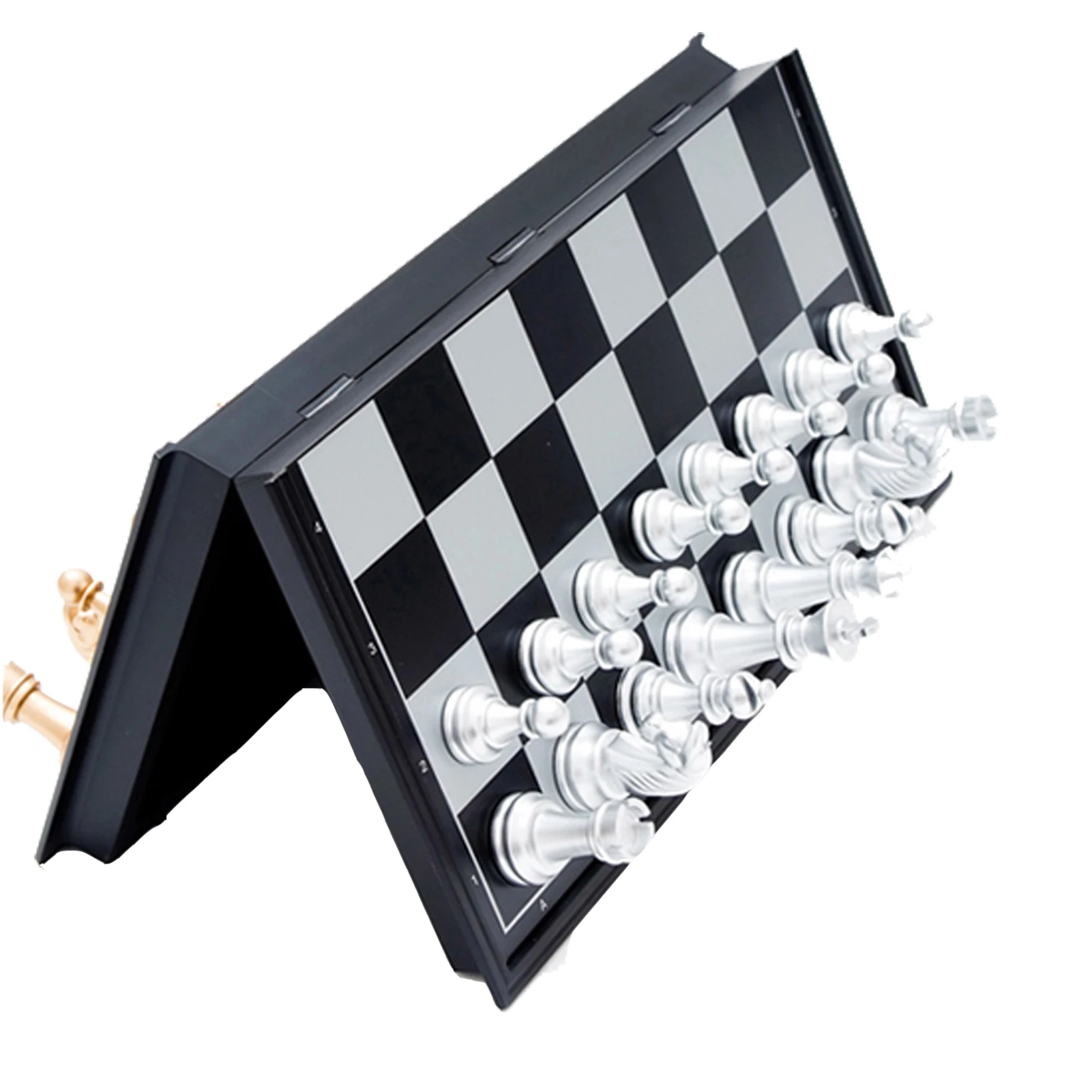 

Складной Пластик шахматная доска для путешествий легкий доска развивающие игрушки салонная игра на открытом воздухе Портативный родитель-...