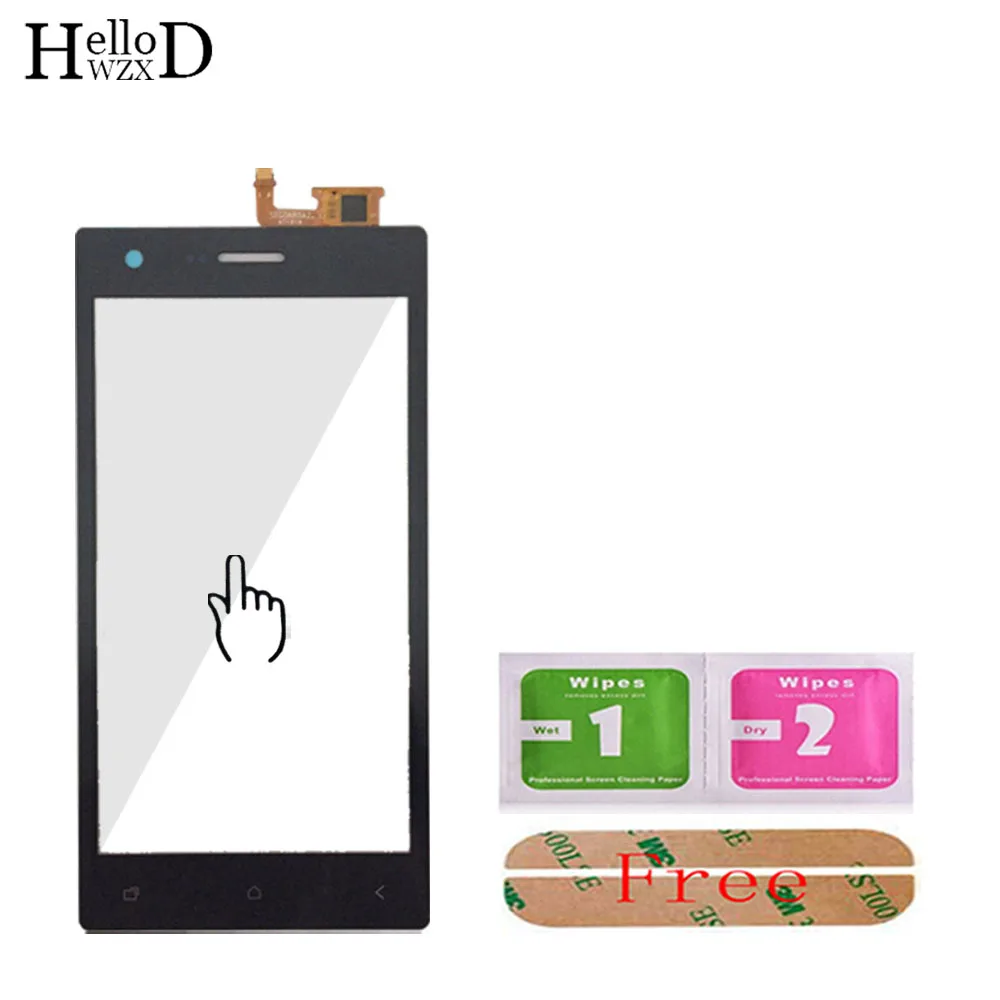 Сенсорный экран для Micromax Canvas Q413 Canvas Pace Q415 Bharat 3 Q437 Bolt Ultra 2 Q440 дигитайзер Панель переднее стекло сенсор клей