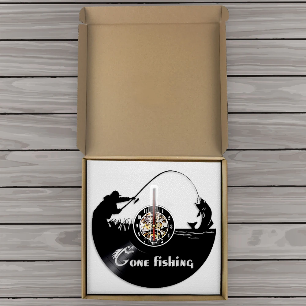 Пошли и наживки для рыбалки стержень настенные часы в рыбацком стиле домашний