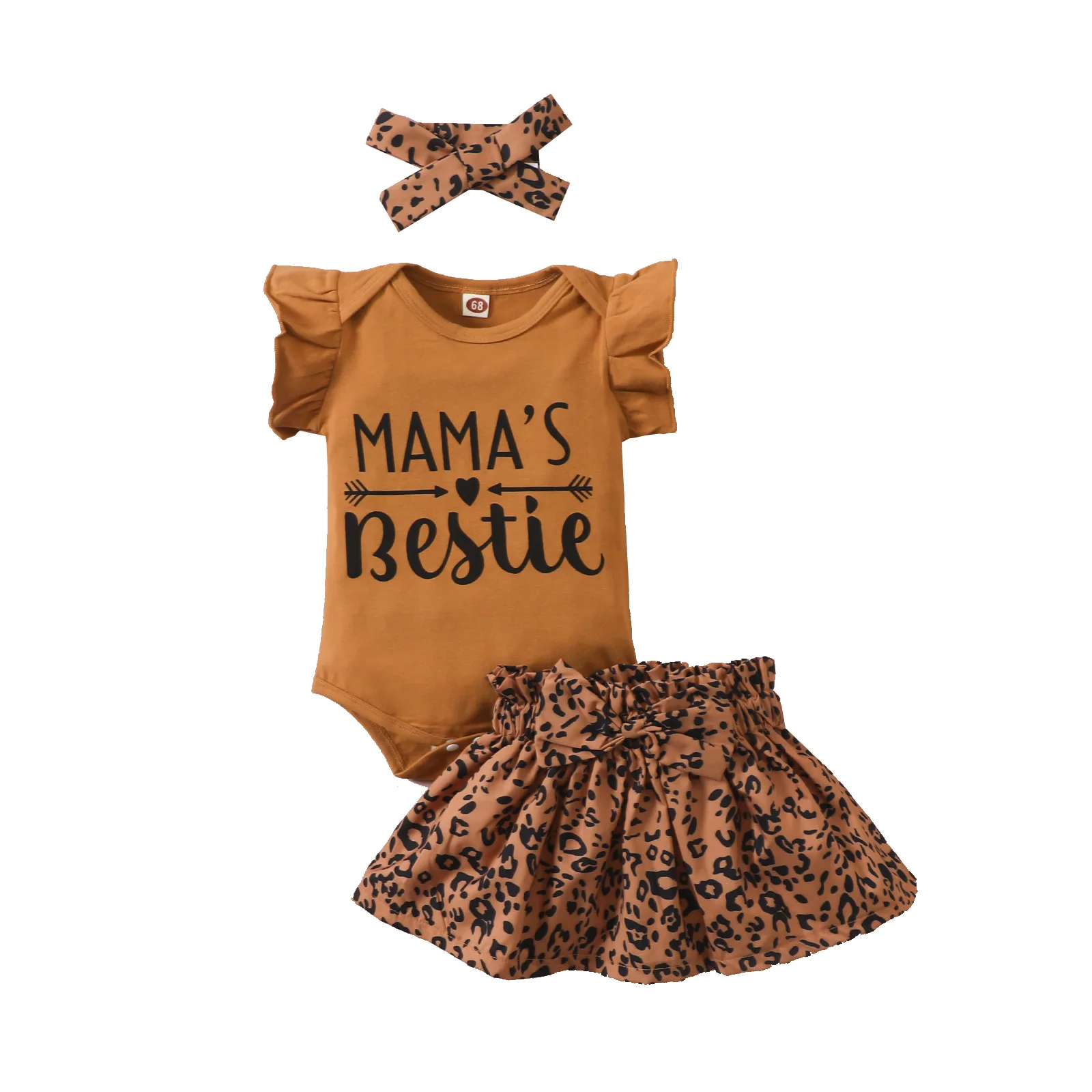 

0-24M Newborn Toddler Baby Girl Clothes Ruffle Wine Red Top Romper Floral Print Strap Skirt Dress Outfit Clothes Set
