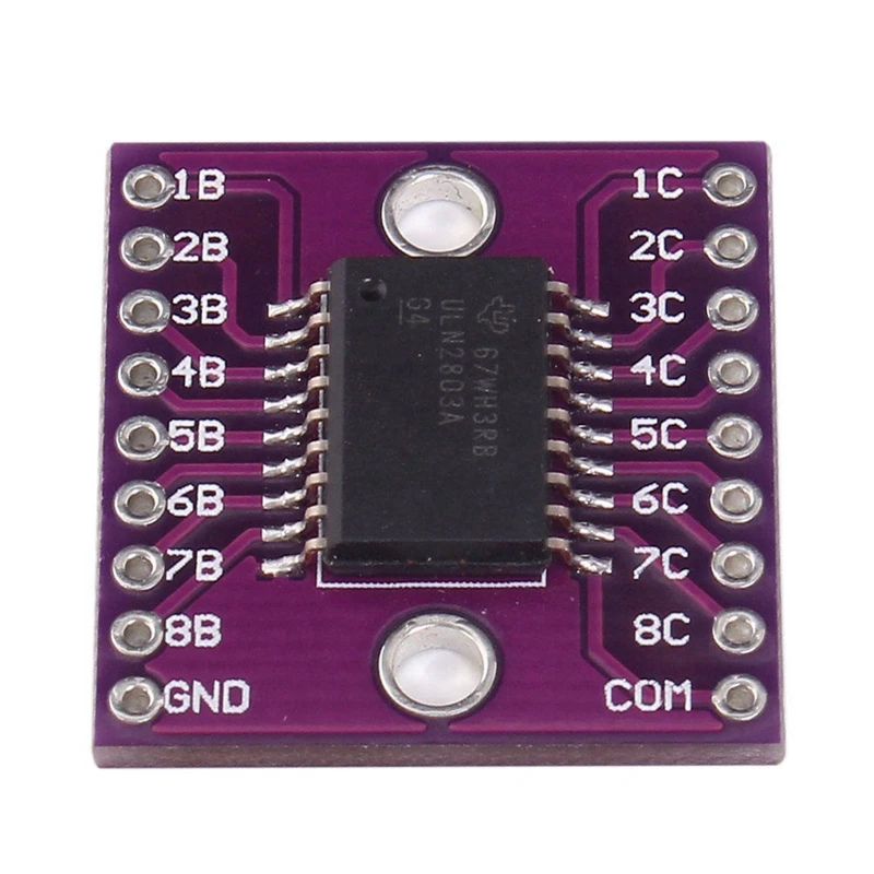 Прерывательная плата драйвера транзисторов ULN2803A Darlington для Arduino с переключателем