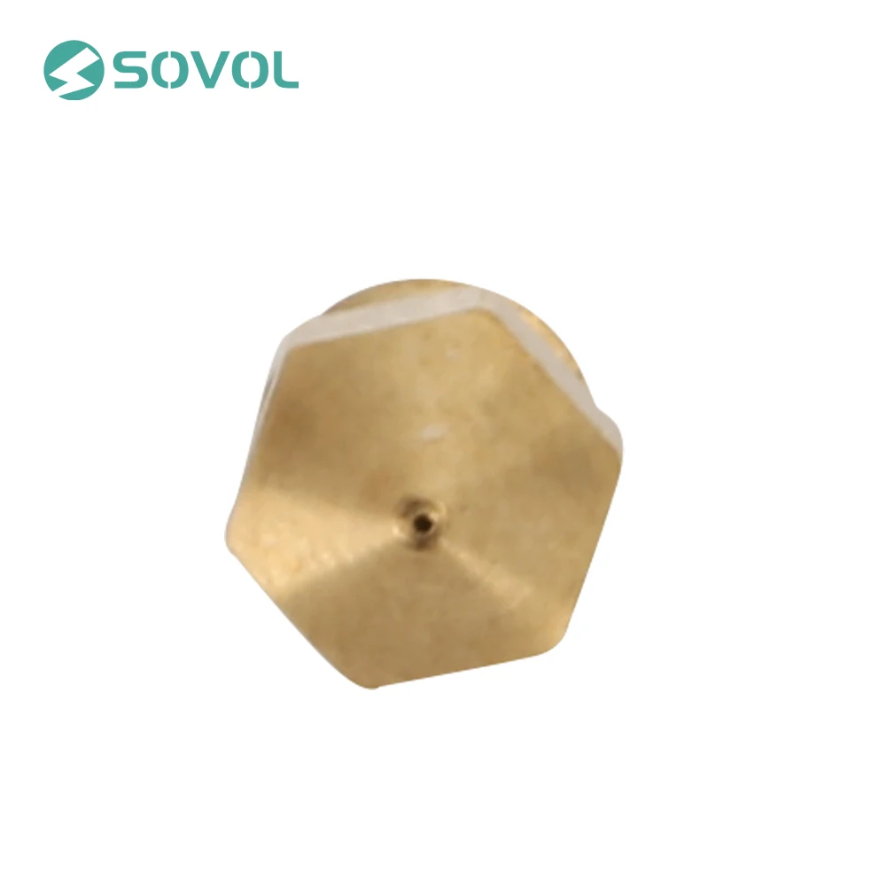 5 шт./лот латунь MK8 экструдер насадка печатающая головка 0 2/0 3/0 4/0 5/0 6/0 8 мм для 1 75