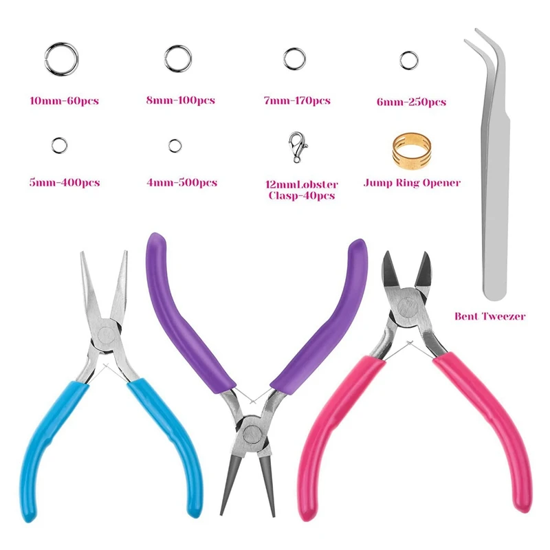 

Promotion! Miniature Engraving Pen Mini Diy Vibro Engraving Tool Kit Us Plug with Jumping Rings and Jewelry Pliers