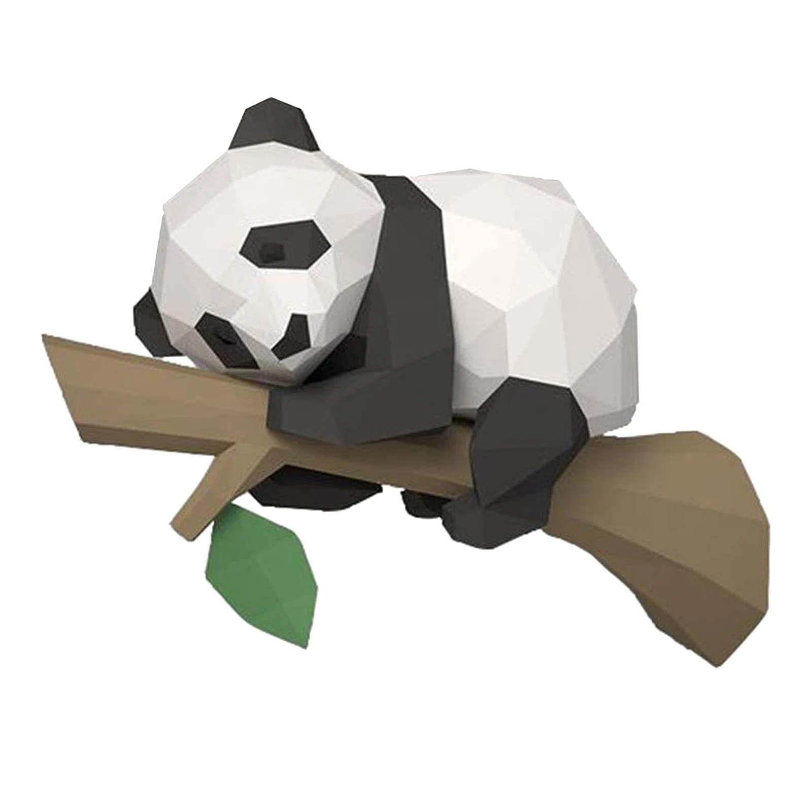

Panda 3D Paper Model Papercraft Modeling Puzzle DIY Scored Paper Templates