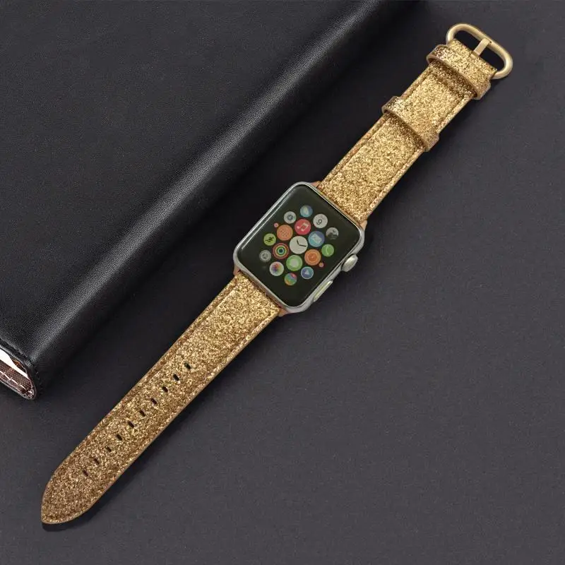 Узкая петля для Apple Watch кожаный ремешок 40 мм 44 мм для iwatch 38 мм 42 мм ремешок серии 5 4 3 2 1