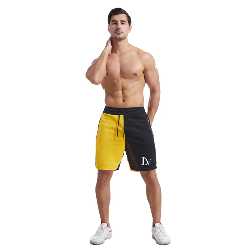 

2021 Outdoor Jogging Sportshorts Men Summer Fashion Sports Casualshorts Pure Cotton Thin Tide Loose Beach Shorts