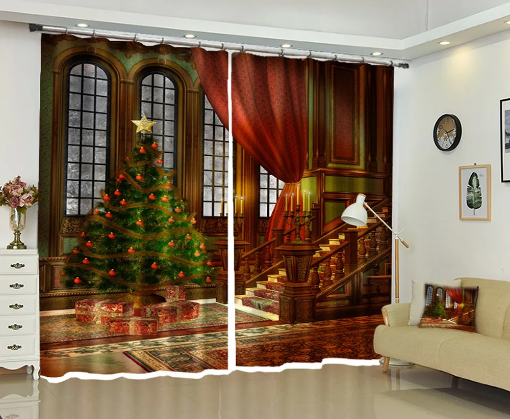 Индивидуальные 3D затемненные шторы на карту пользовательский размер магазин