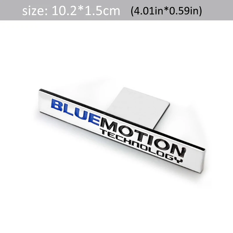 1 шт. 3D металлическая синяя Автомобильная боковая эмблема заднего багажника для VW