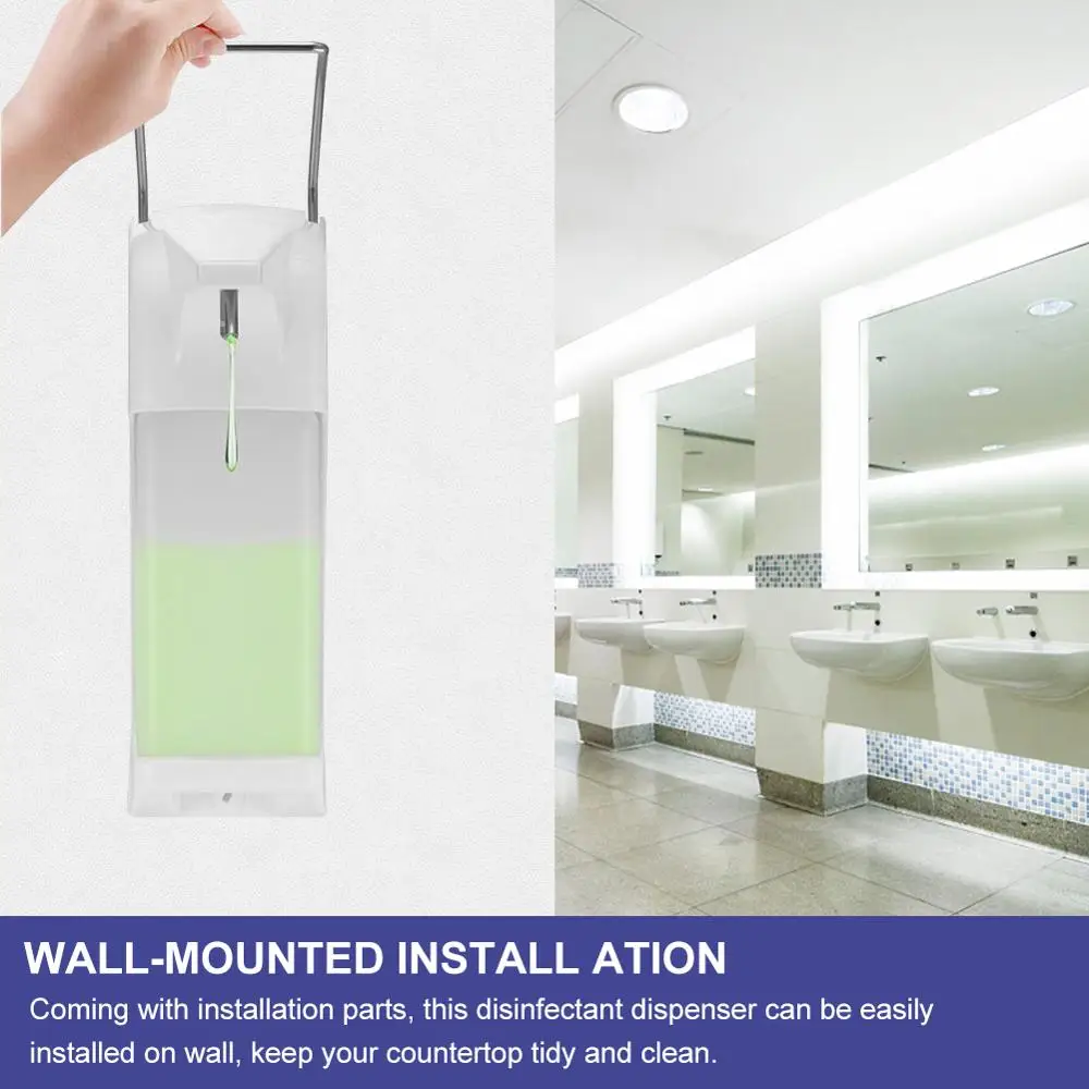 

Wall-mounted Manual Elbow Pressure Soap Dispenser Manual Soap Dispenser Wall-mounted Disinfectant Dispenser 35P