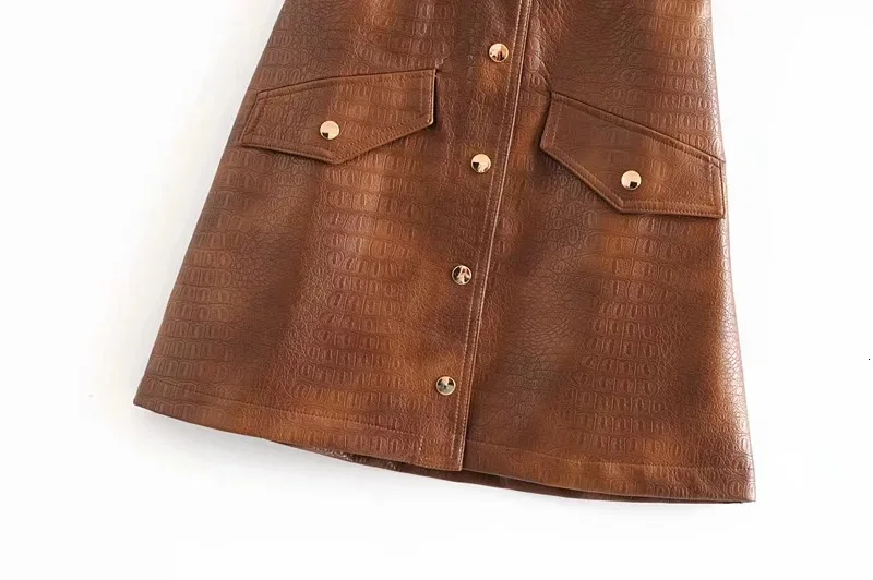 Women Faux Leather Dress Fashion Streetwear PU Soft Animal Print Overalls Autumn High Waist Lady Strap Mini | Женская одежда