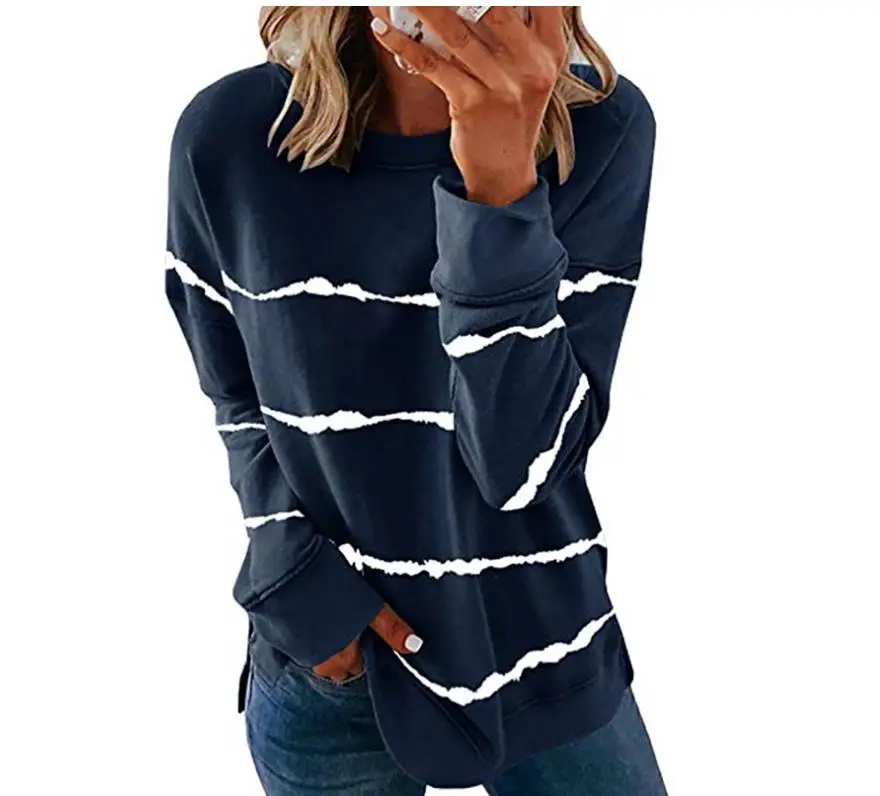 Размера плюс 5xl свитшоты осенний женский топ повседневный Женский свитшот с