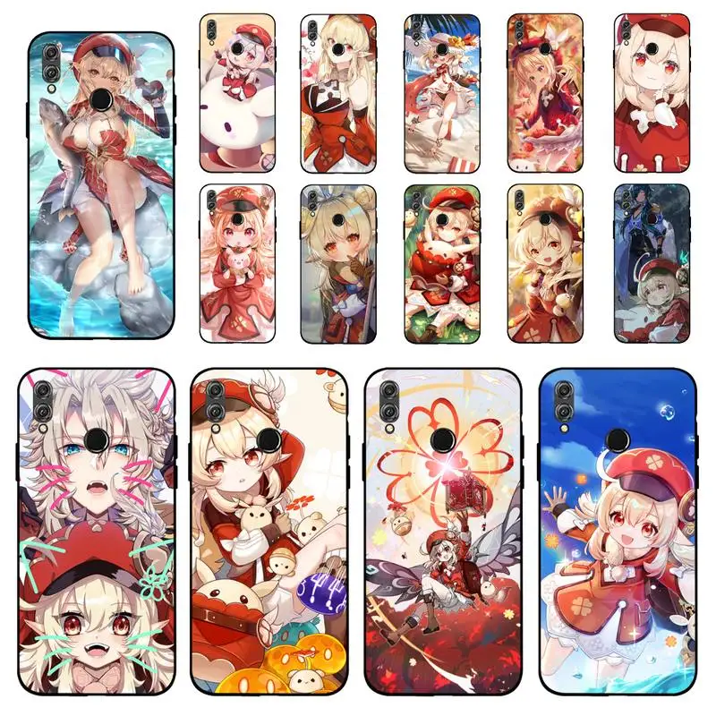 

MaiYaCa Genshin Impact Game Klee Phone Case for Huawei Honor 10 i 8X C 5A 20 9 10 30 lite pro Voew 10 20 V30