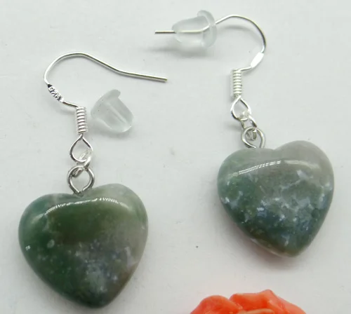 Природный камень опал тигровый глаз бирюза кварцевый кристалл сердце шармы