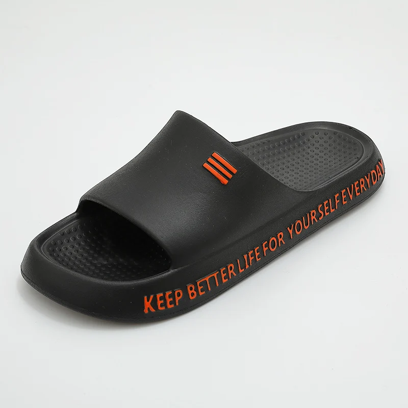 

Men's Slippers Platform Shoes Male Slides Home Non-slip Summer Indoor Bathing Couple Non-slip Flip Flops