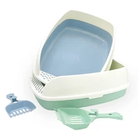 litter box cat autolimpiable large plastic indoor toilet bedpan anti splash products house furniture shelf cleaning accessories