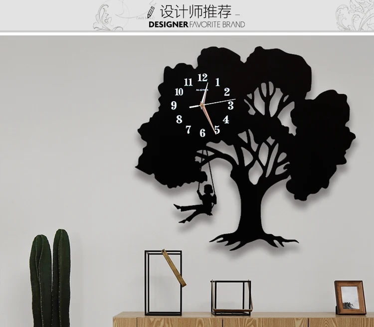 

Digital Smart Black Wall Clock Sticker Sticker Modern Design Smart Wall Clock Parete Creative Reloj De Pared Wall Clocks BE50GZ