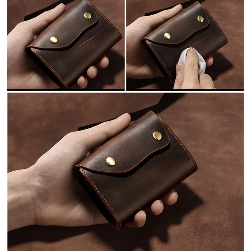 

Popular Leather Business Card Holder Book for Managing Different Cards and Important Documents Prevent Loss Damage Cases